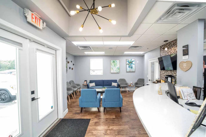 Front Lobby of Thrive Dental Associates, dental clinic in Milton, FL